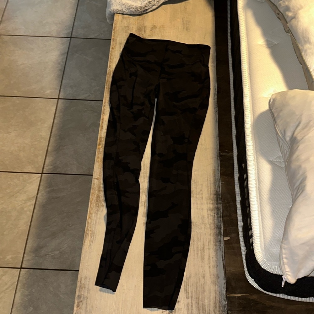 Base Pace High Rise Camo Print Leggings